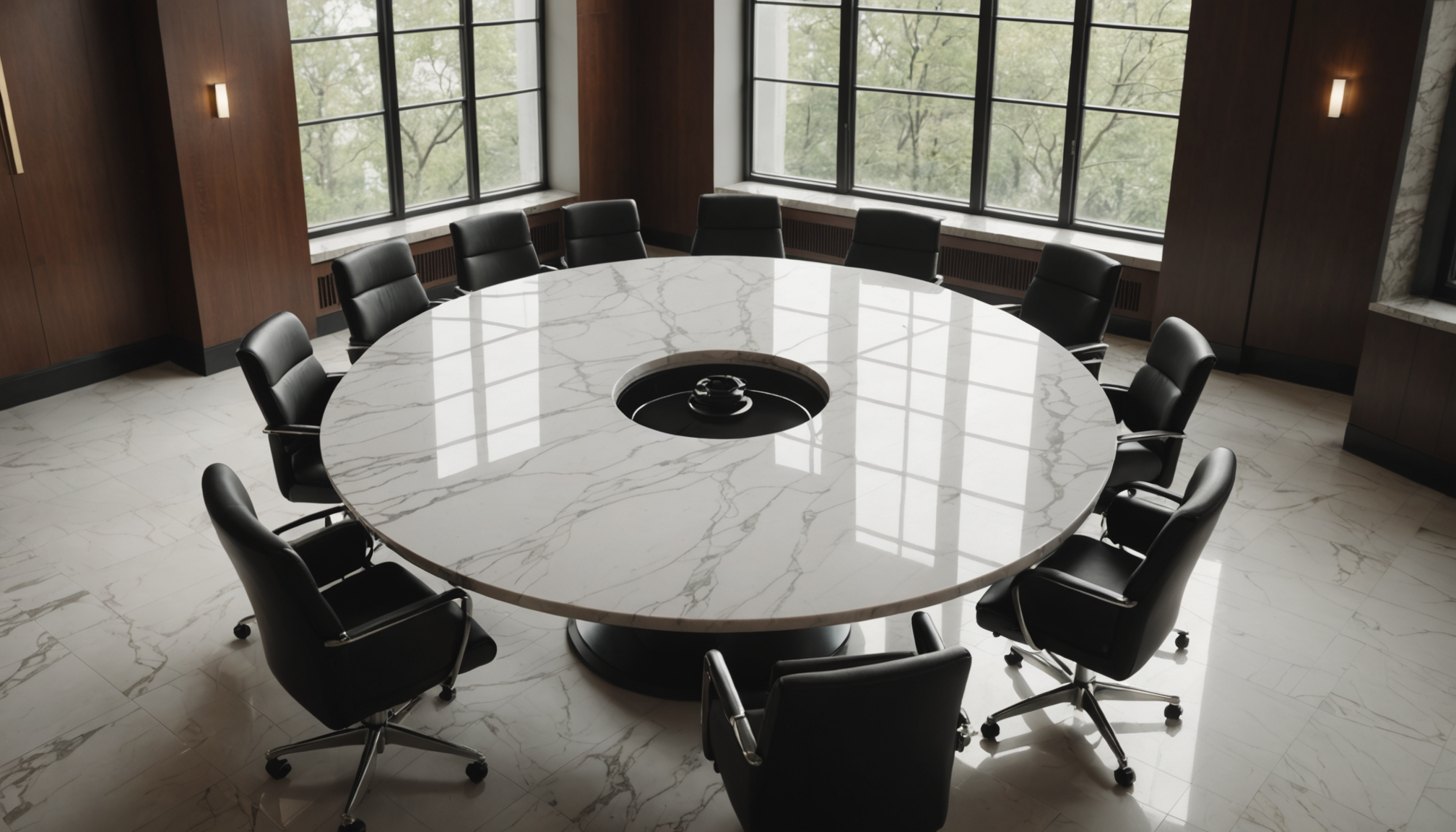 Illustration accompanying: Anthropic CEO Visits White House