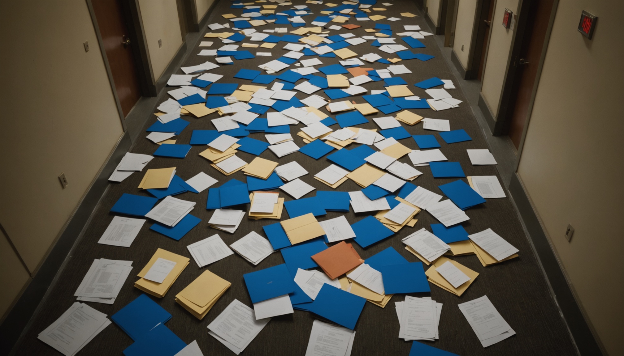 Illustration accompanying: People Using AI to Represent Themselves in Court Are Clogging the System