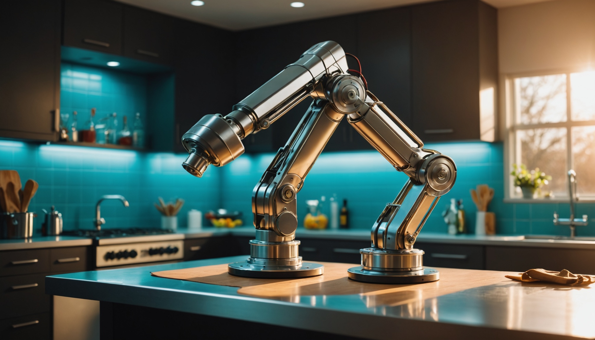 Illustration accompanying: Marc Lore says that AI will soon enable anyone open a restaurant