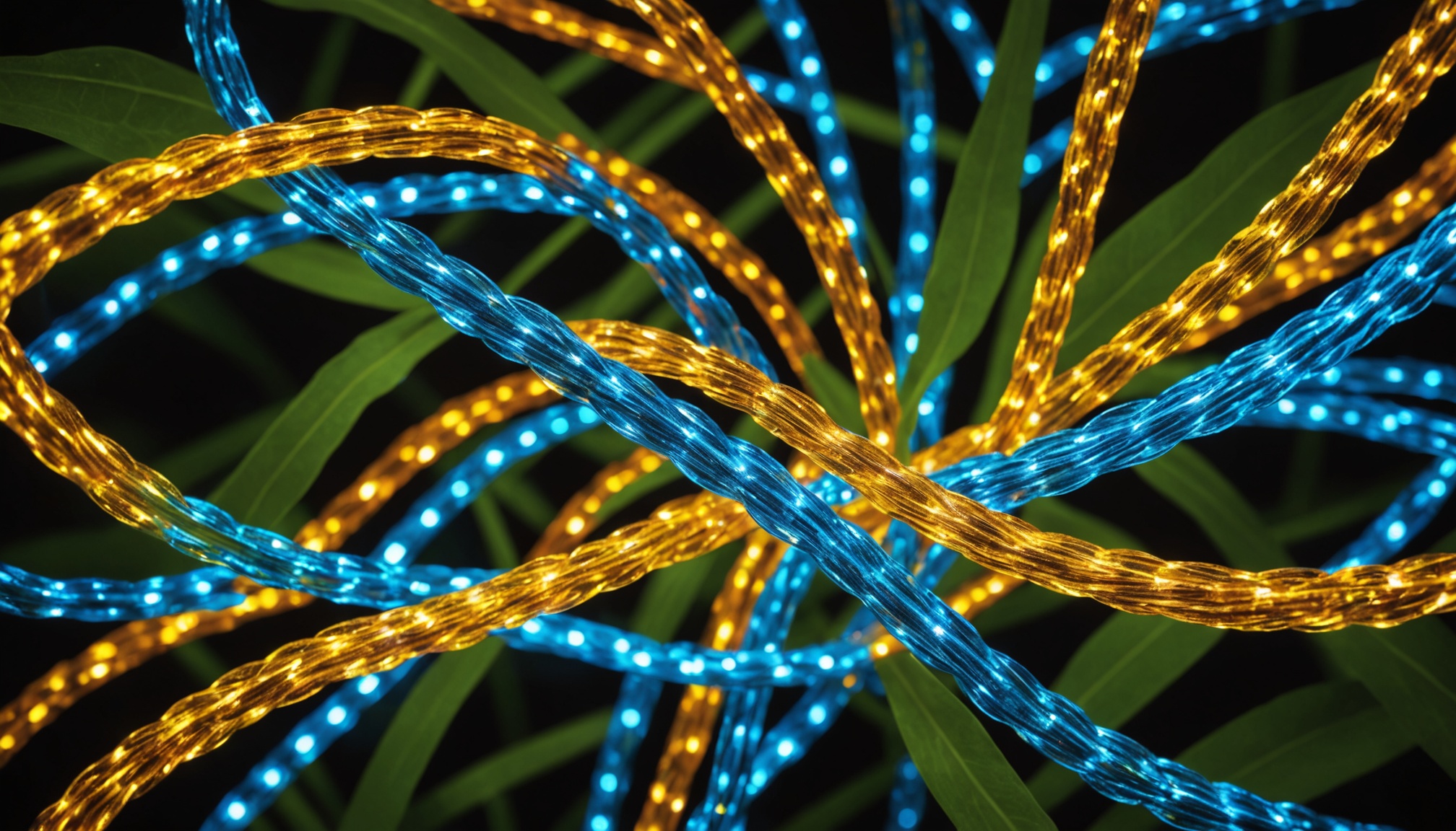 Illustration accompanying: Nvidia, Corning Partner on Large-Scale AI infrastructure Buildout