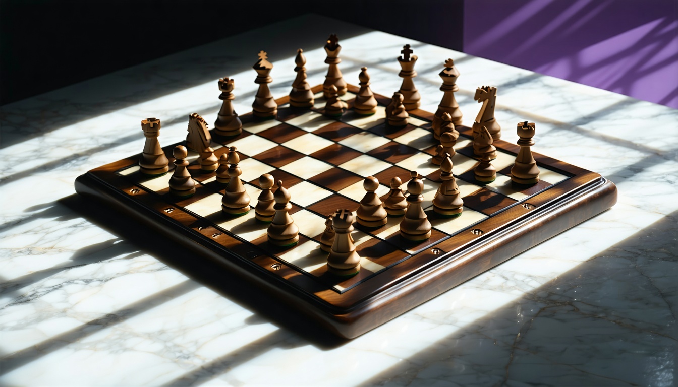 Illustration accompanying: Communicating Chess Strategies in Natural Language