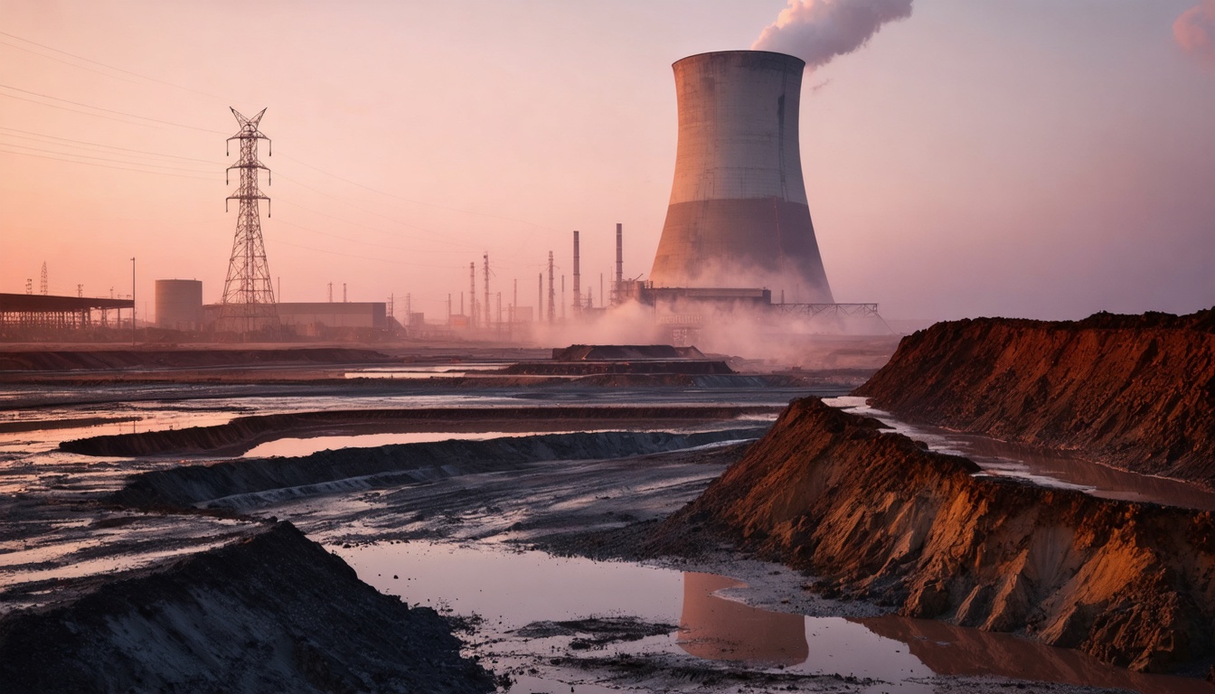 Illustration accompanying: Planned Amazon data center could become the biggest climate polluter in the U.S.